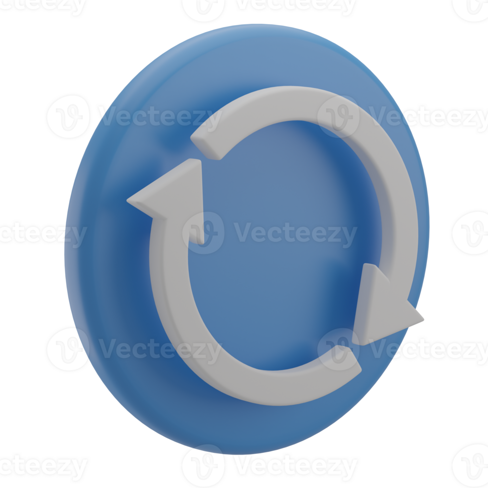 3D Conversion Illustration Icon Render png