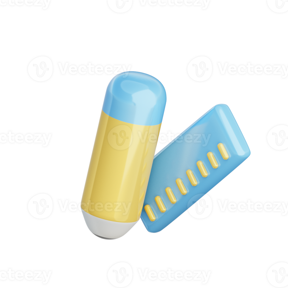 3D Design And Development Illustration Icon Render png