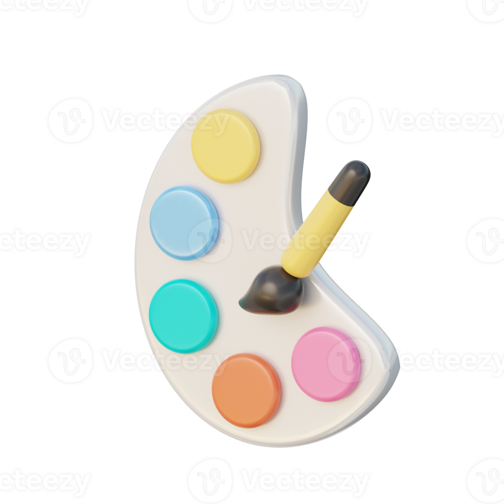 3D graphic Designer Illustration Icon Render png