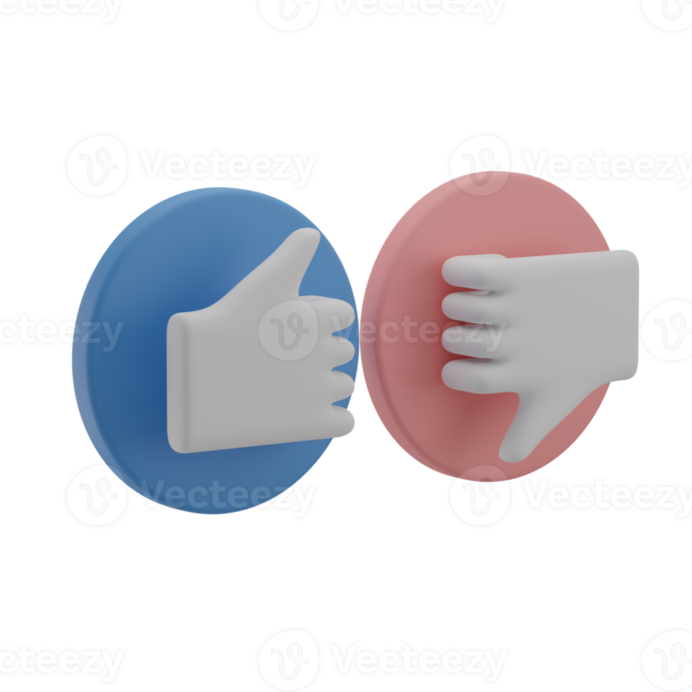 3D Pros Cons Illustration Icon png