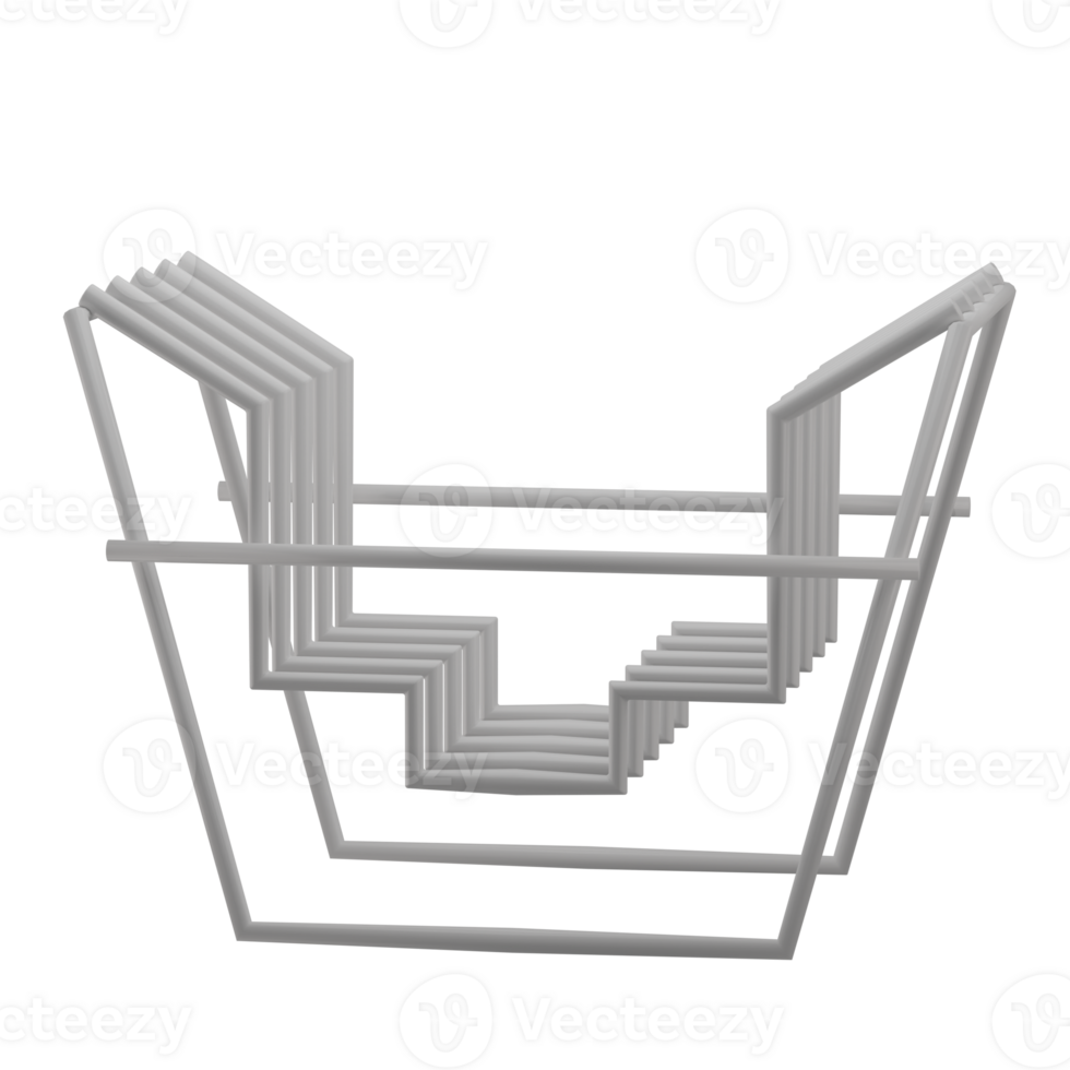 3D Rack Illustration Icon Render png