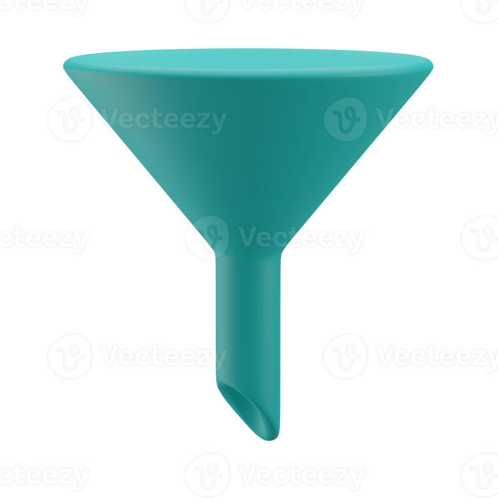 3D Strainer Illustration Icon Render png