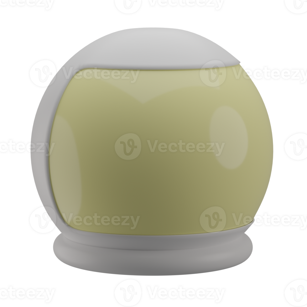 3D Astronaut Icon Render Illustration png