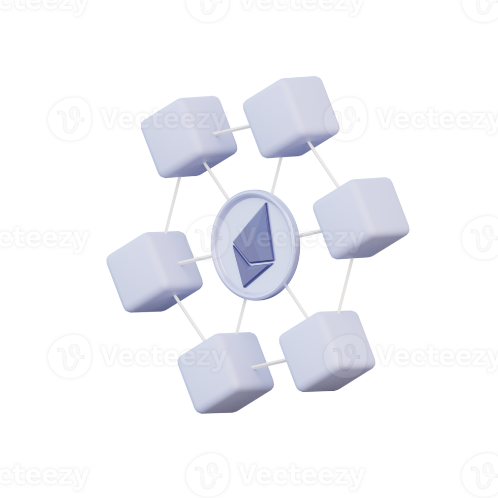 3D Defi Icon Render Illustration png
