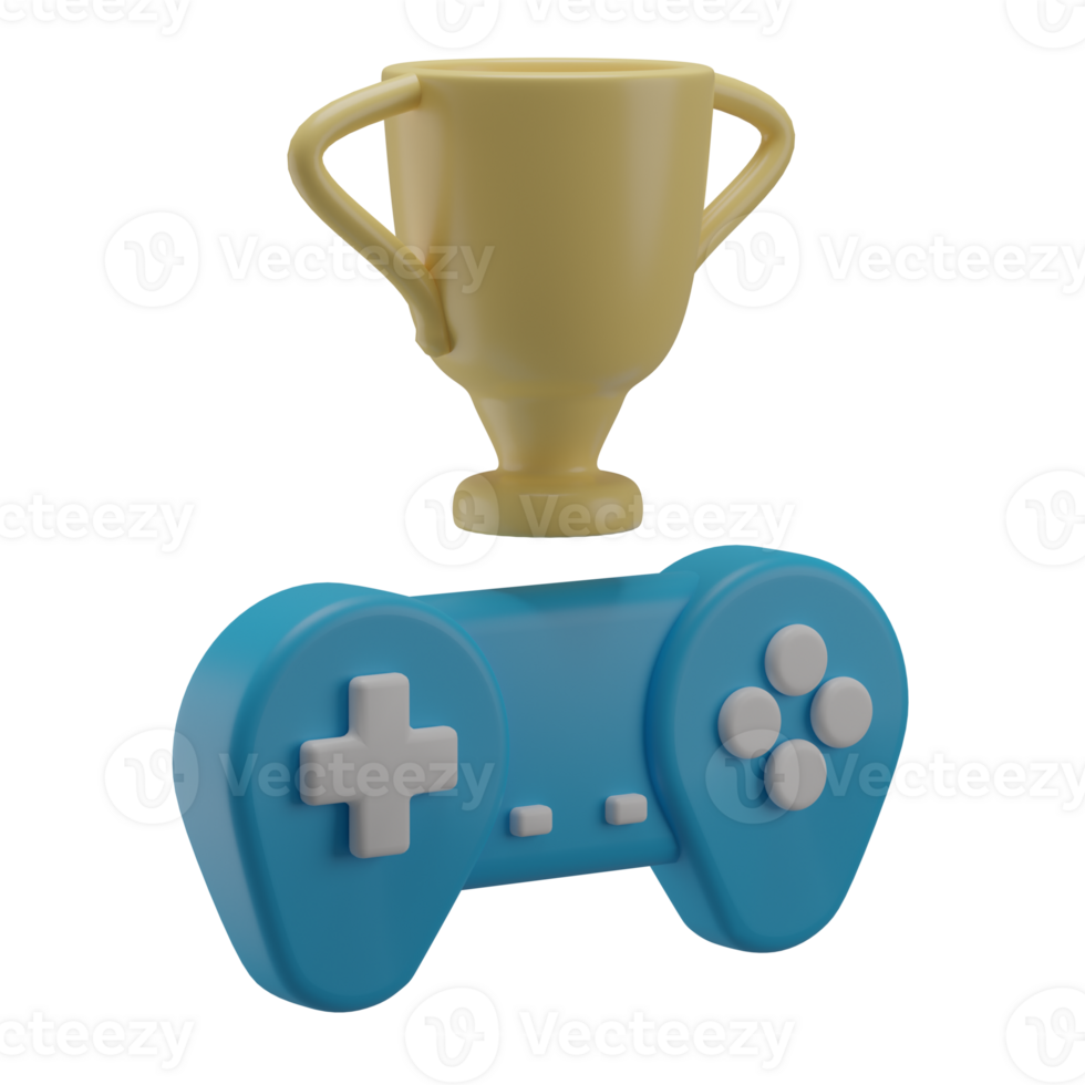 3D Esport Icon Render Illustration png
