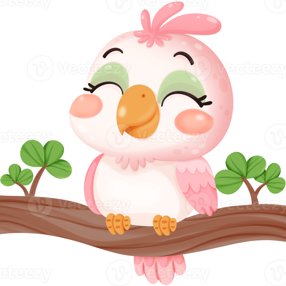 cute cartoon parrot png