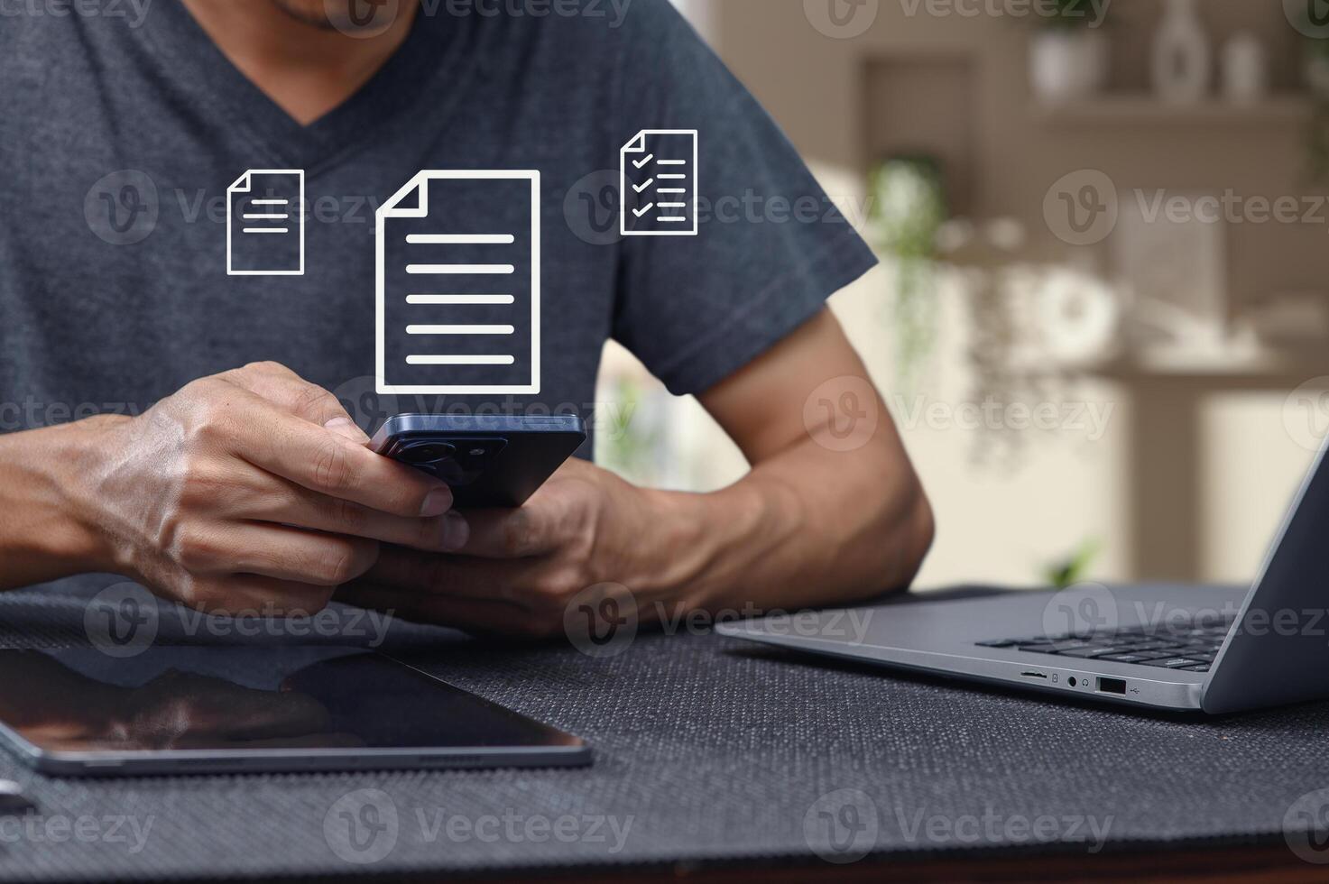 Increasing Use of Digital Documents and Mobile Technology in Work photo