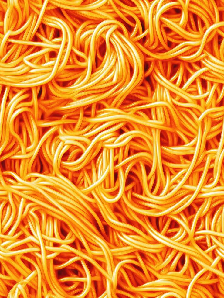 seamless pattern of spaghetti photo