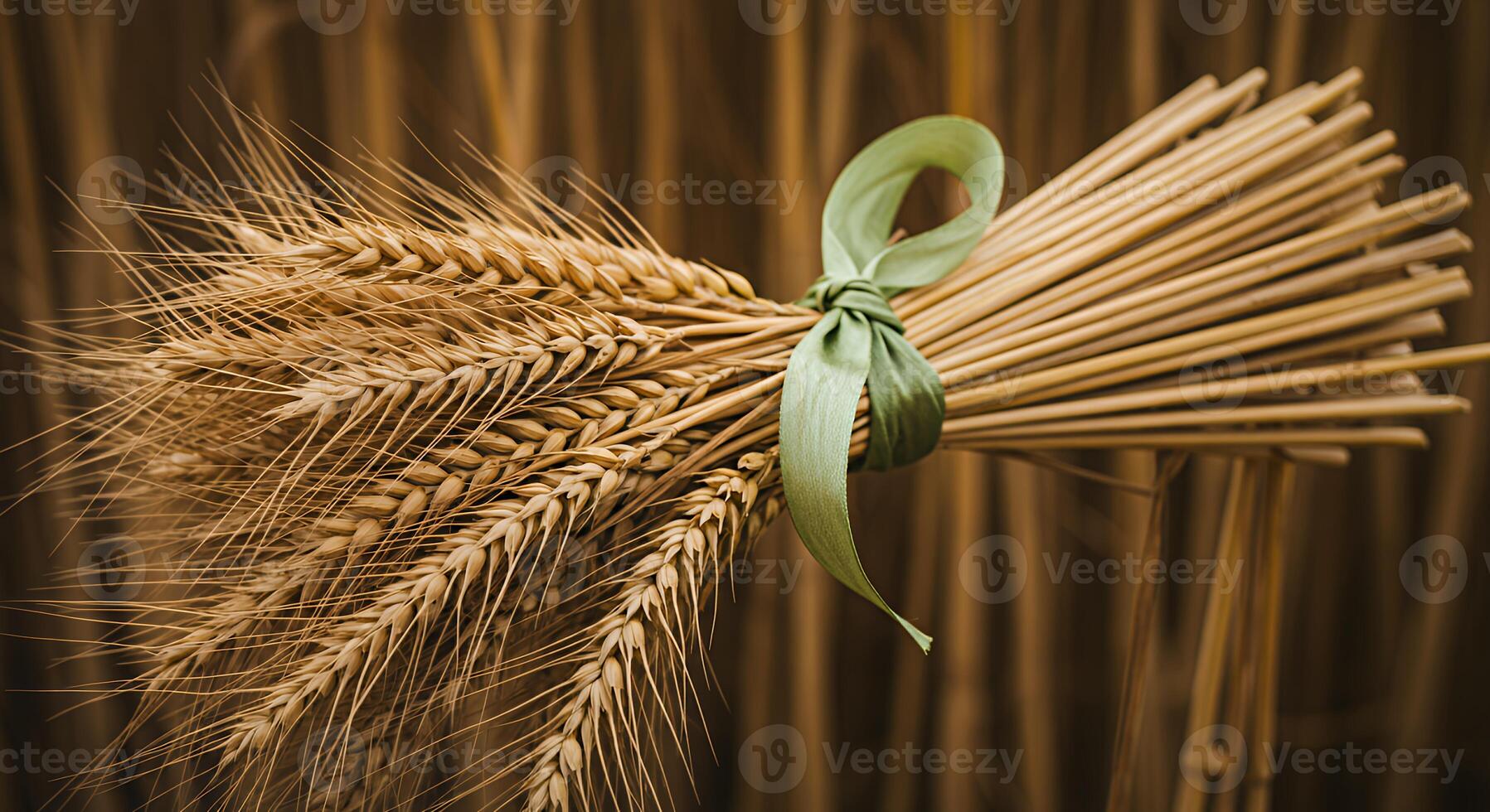 A bunch of wheat photo