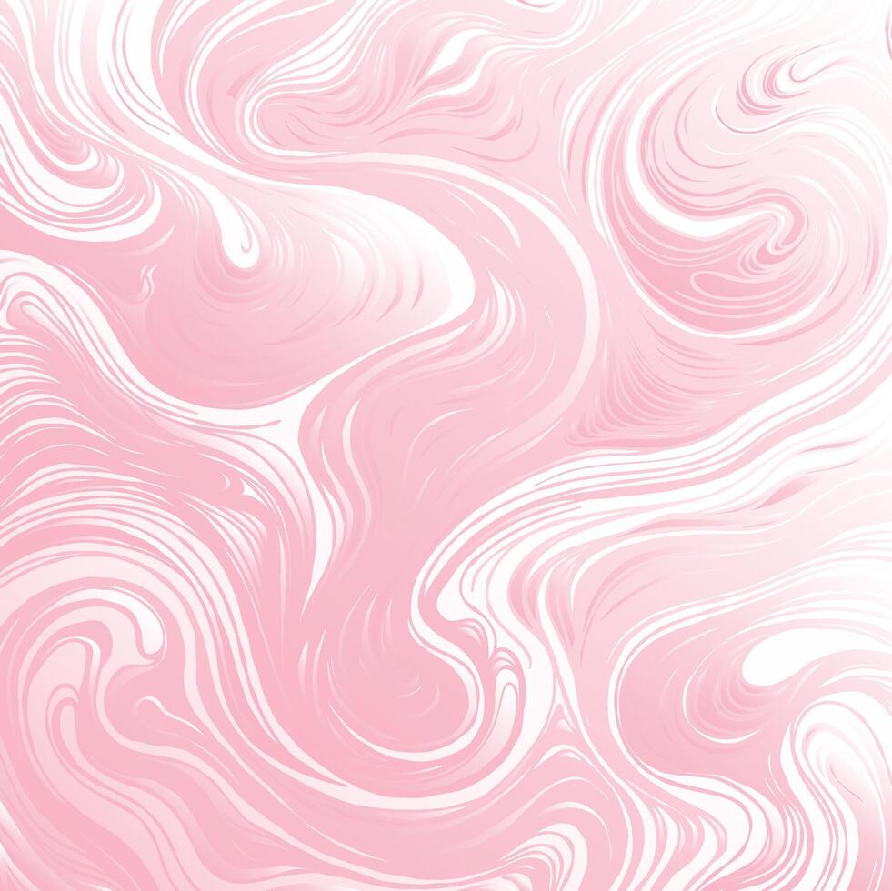 Pink Marble Fluid Texture Background. Soft Pastel Abstract Pattern with Swirls and Waves. Elegant Liquid Ink Design for Wallpaper, Branding, Packaging, and Fashion Projects. vector