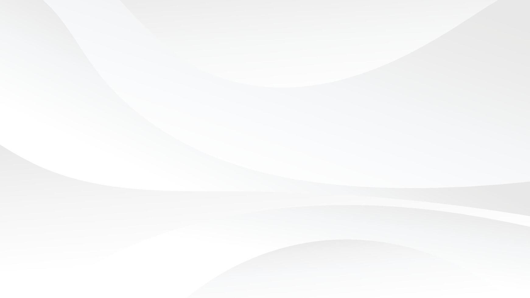abstract white background with swirl lines and smooth texture vector