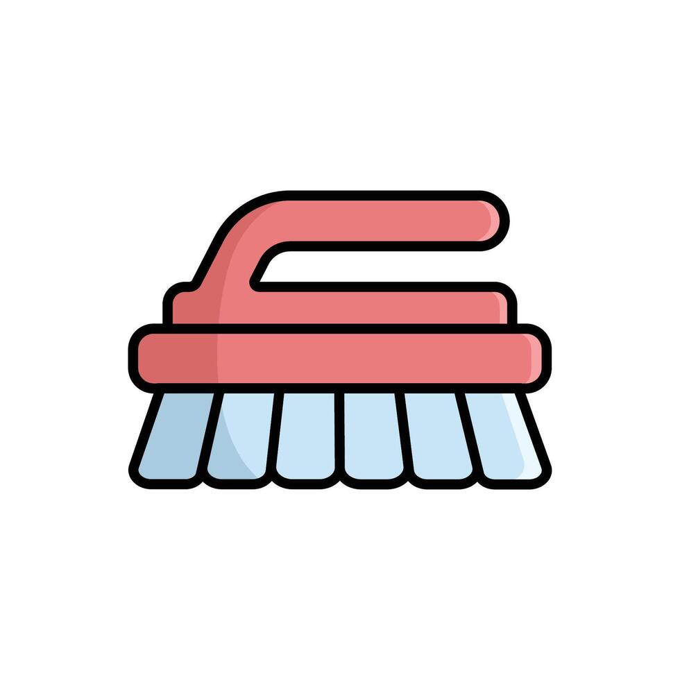 Bathroom Cleaning Tools Icons vector