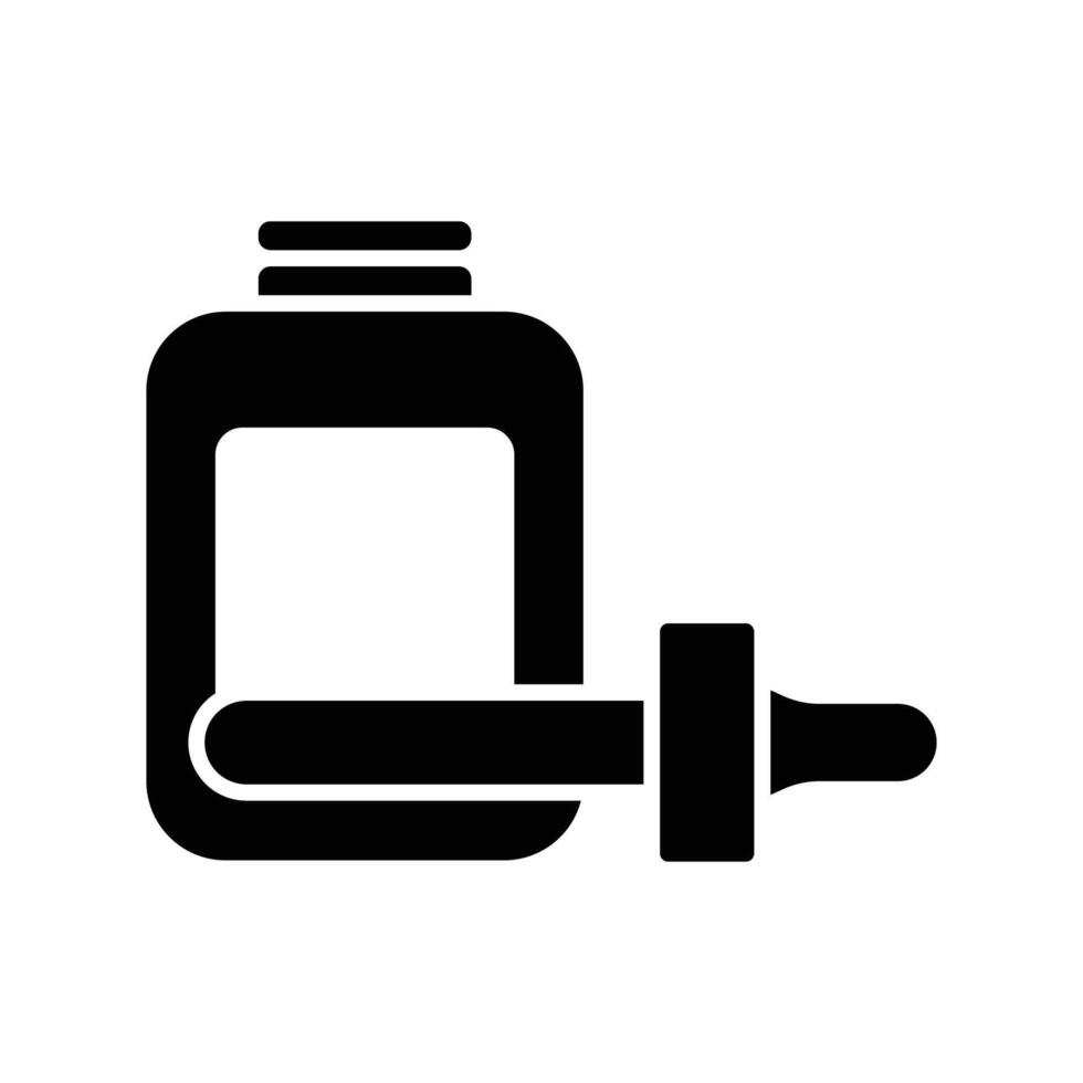 Crayon Stick Icon Flat Illustration vector