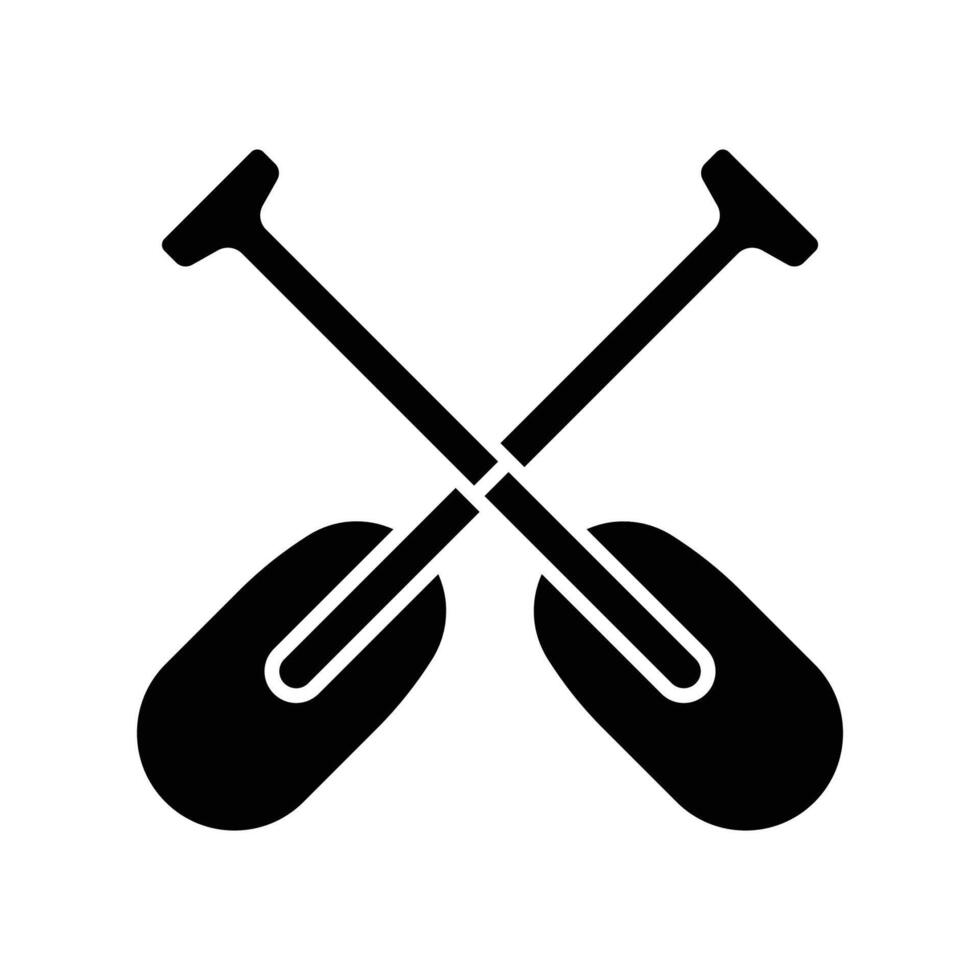 Rowing Paddle Icon vector