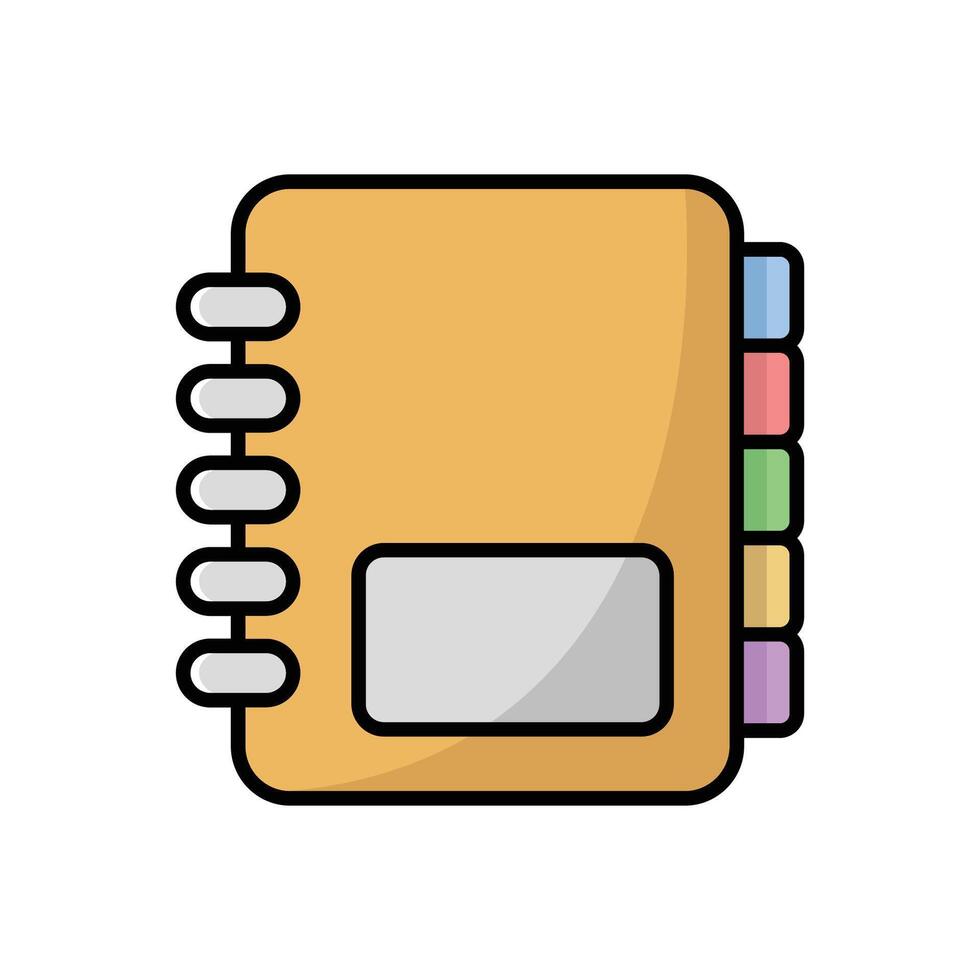 Editable Planner Icons for Workflow Design vector