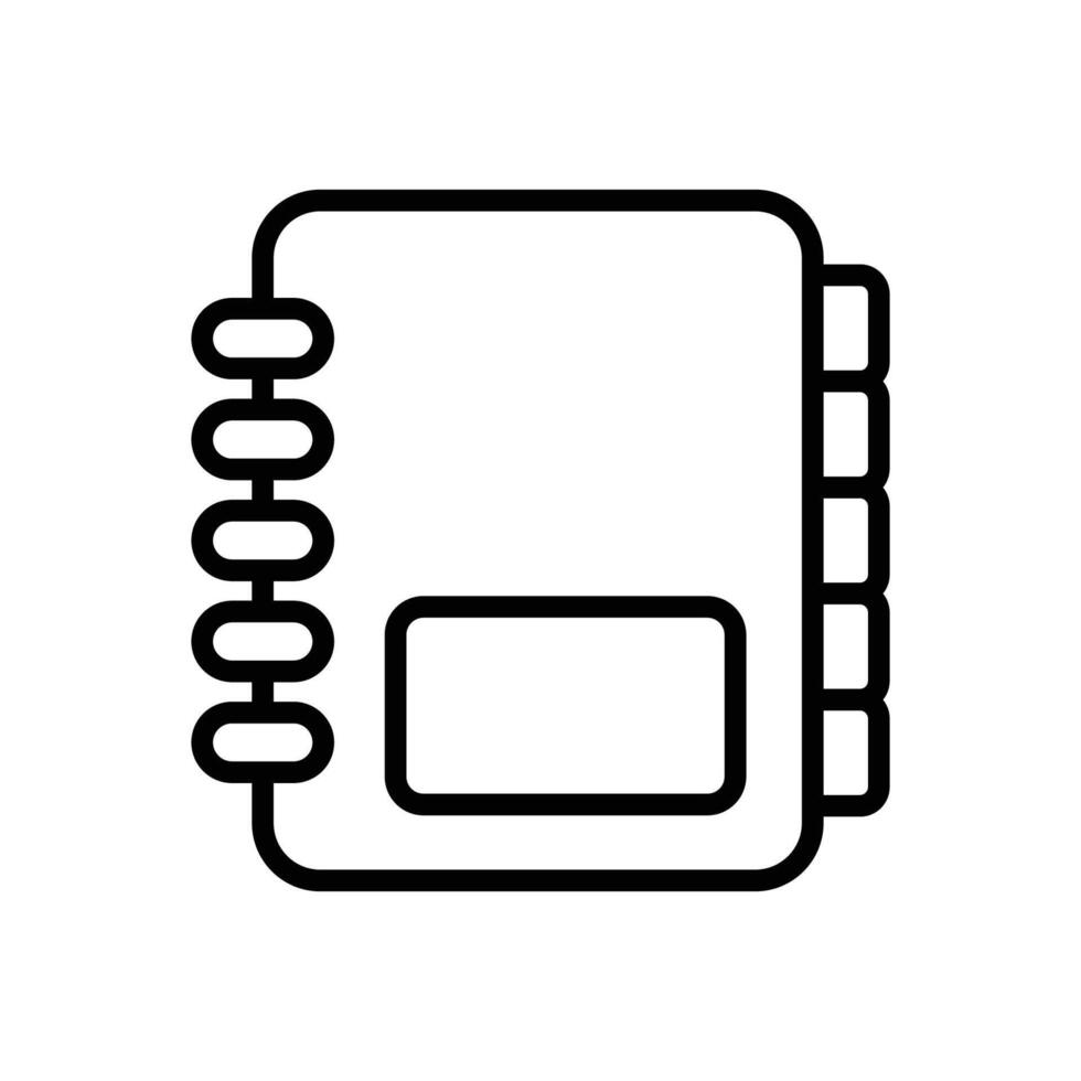 Time Organizer Icons for School or Work Use vector