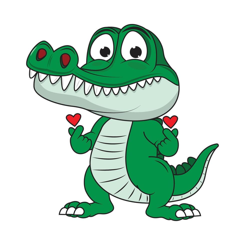 Crocodile Animal Cartoon vector