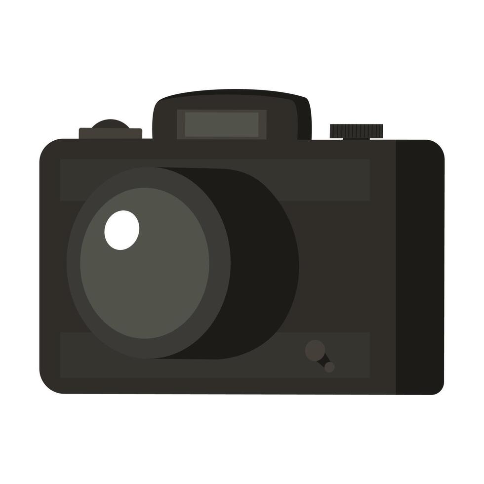 Flat Design Photo Camera vector