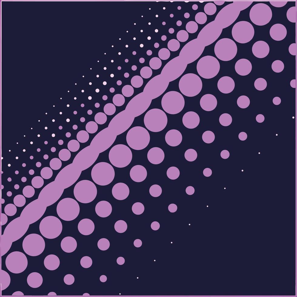 Abstract purple dot pattern background design vector
