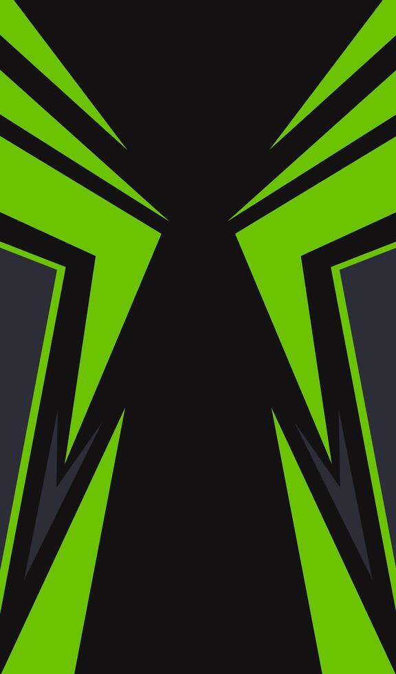 Esports Jersey Design with Geometric Accents vector