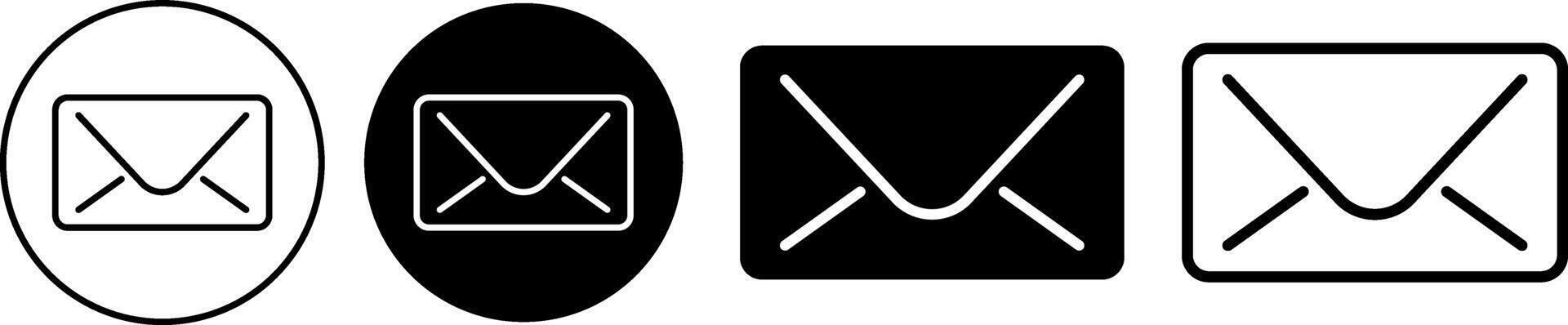 Mail icon. Send a message signs. Received message. Social media chat communication. mailbox buble symbol. Delivery of correspondence vector