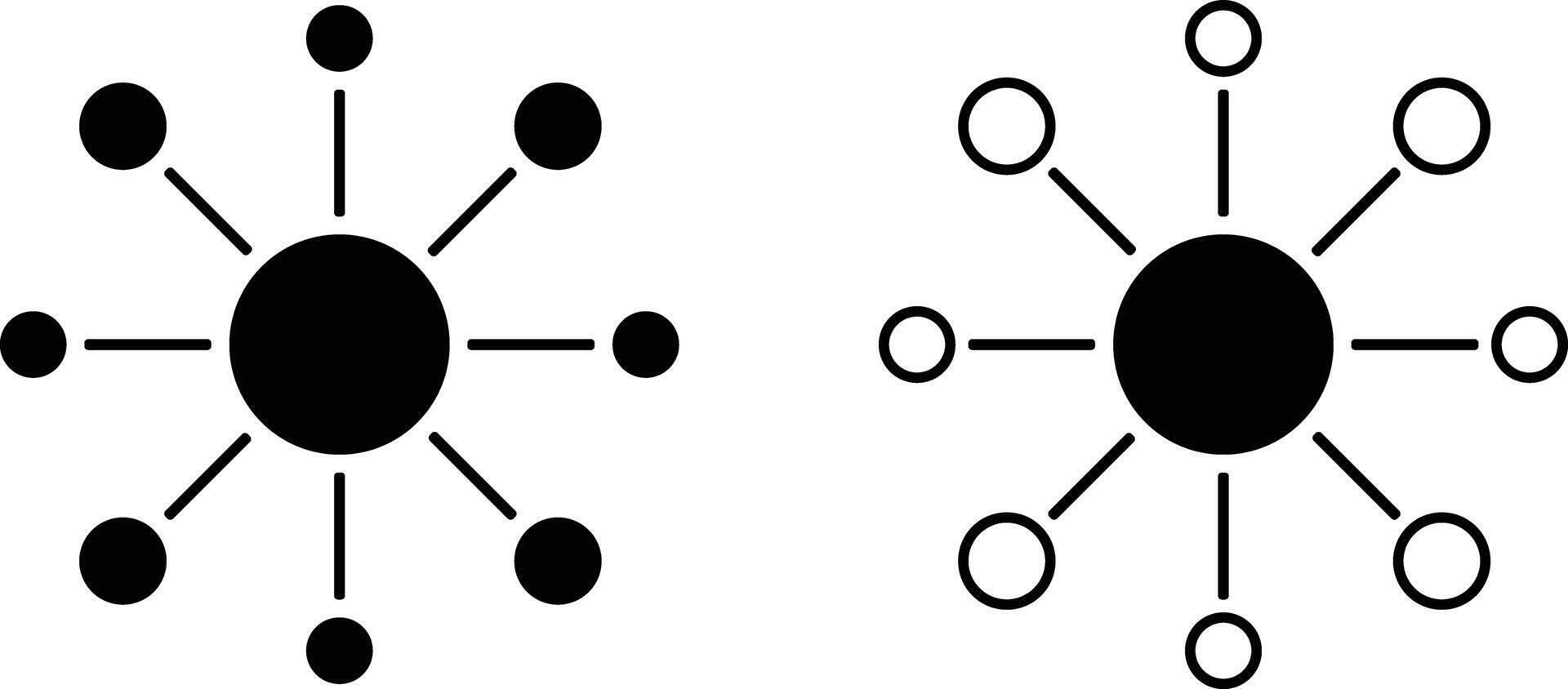 Network icon. Connection icons. Hub network signs. Digital technology. global connect. events and social network symbol vector