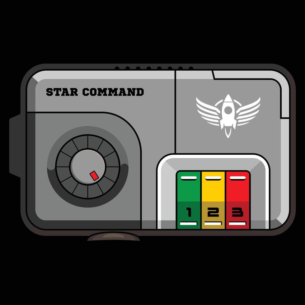 star command box design vector