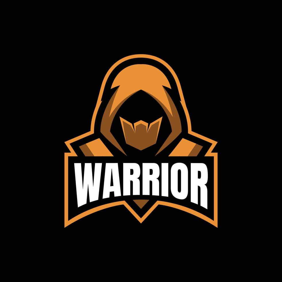 Warrior E-Sport Logo Design vector