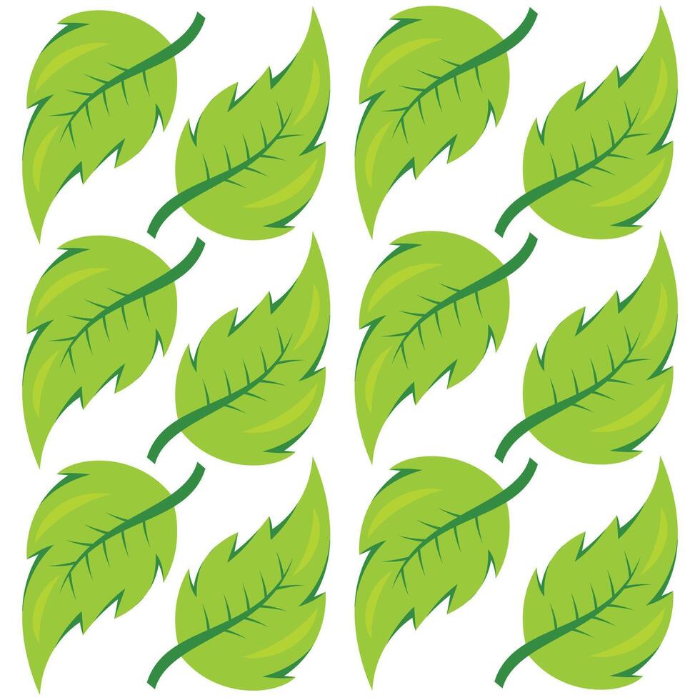 Leaf Fresh Background pattern Modern Design vector