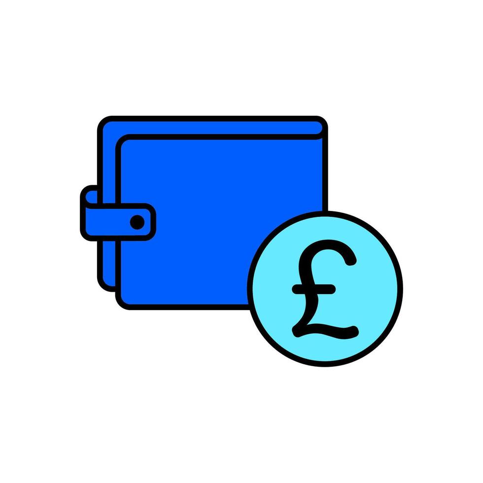Icon a pound vector