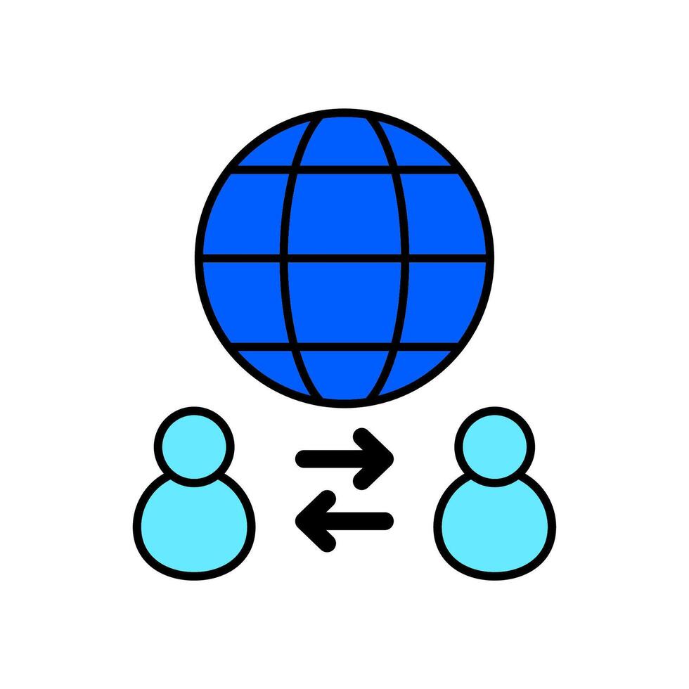 Icon a culture, isolated against a clean background vector