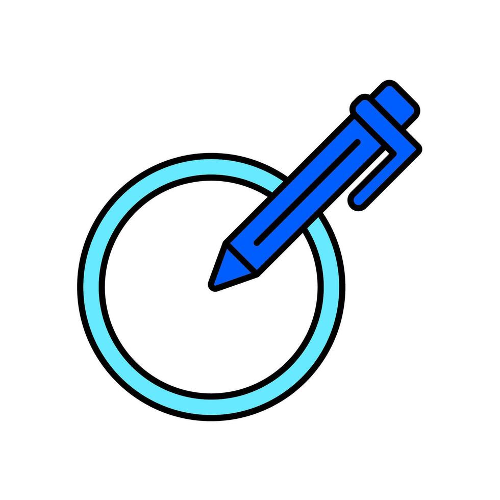 Icon a edit vector