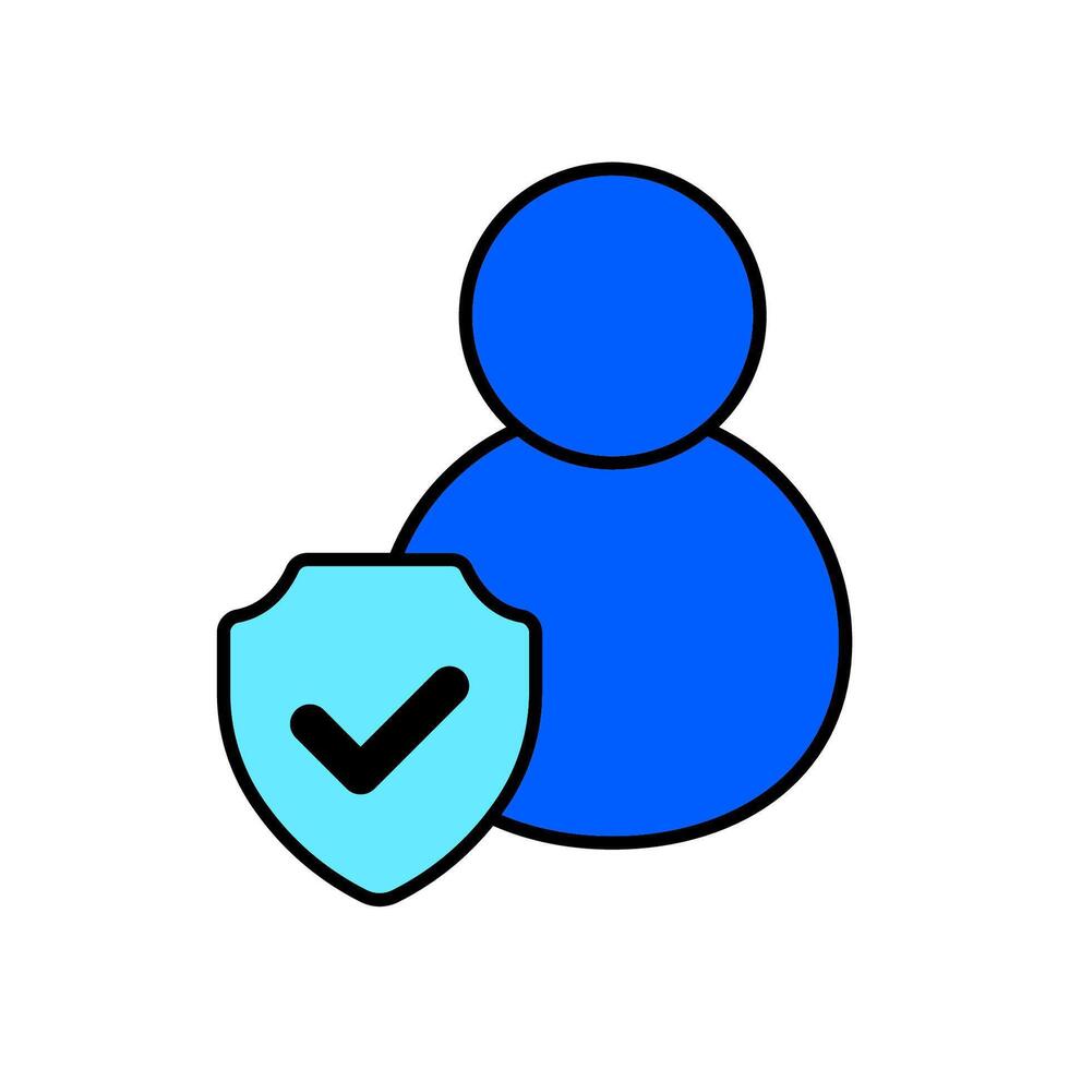 Icon a integrity, isolated against a clean background. vector