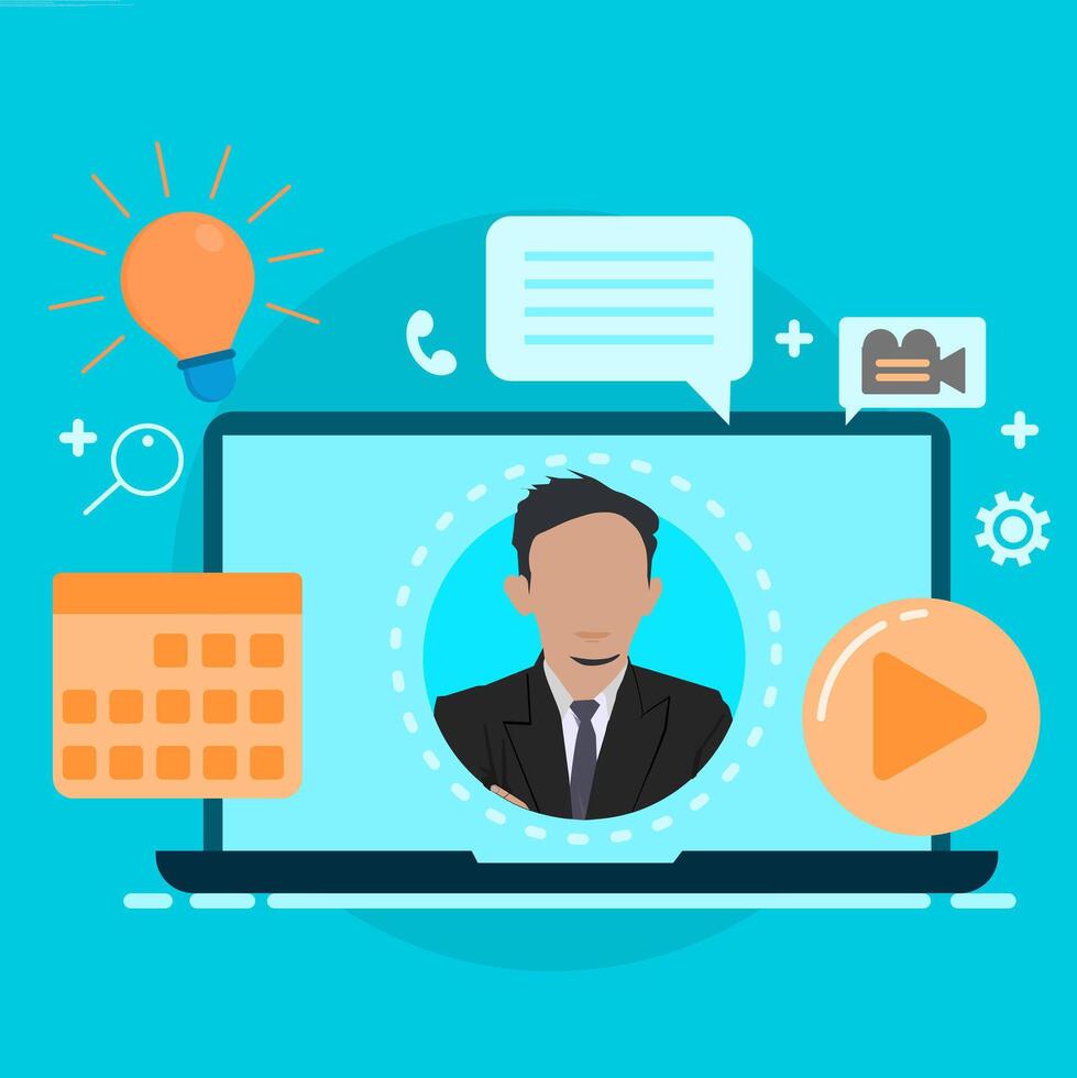 conferencing for business pantek vector