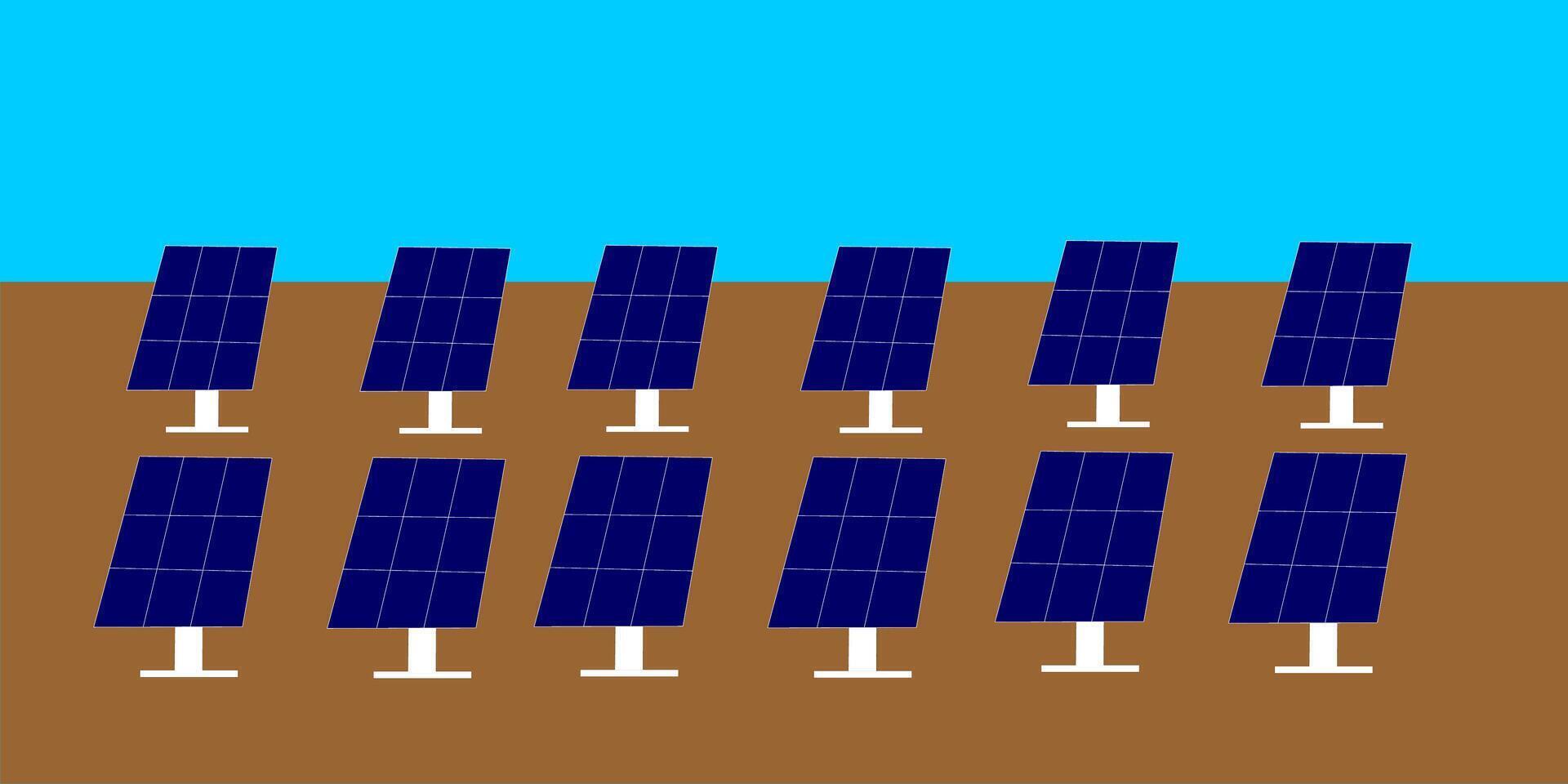 alternative energy background with wind turbine vector