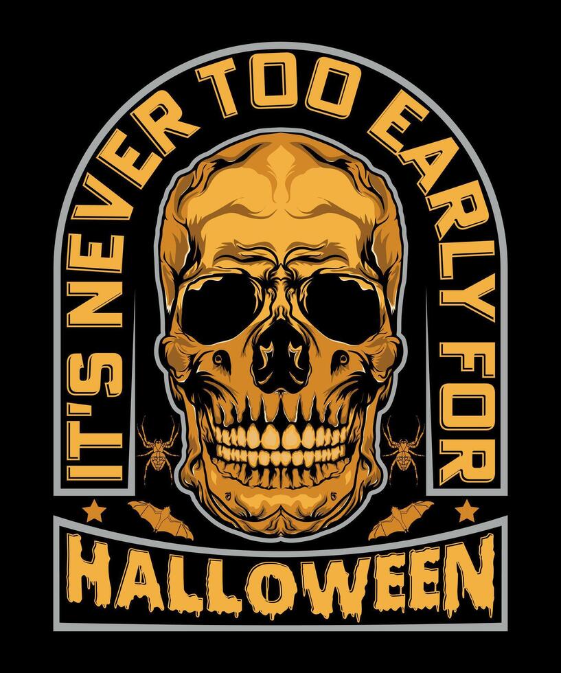 Halloween t-shirt design vector