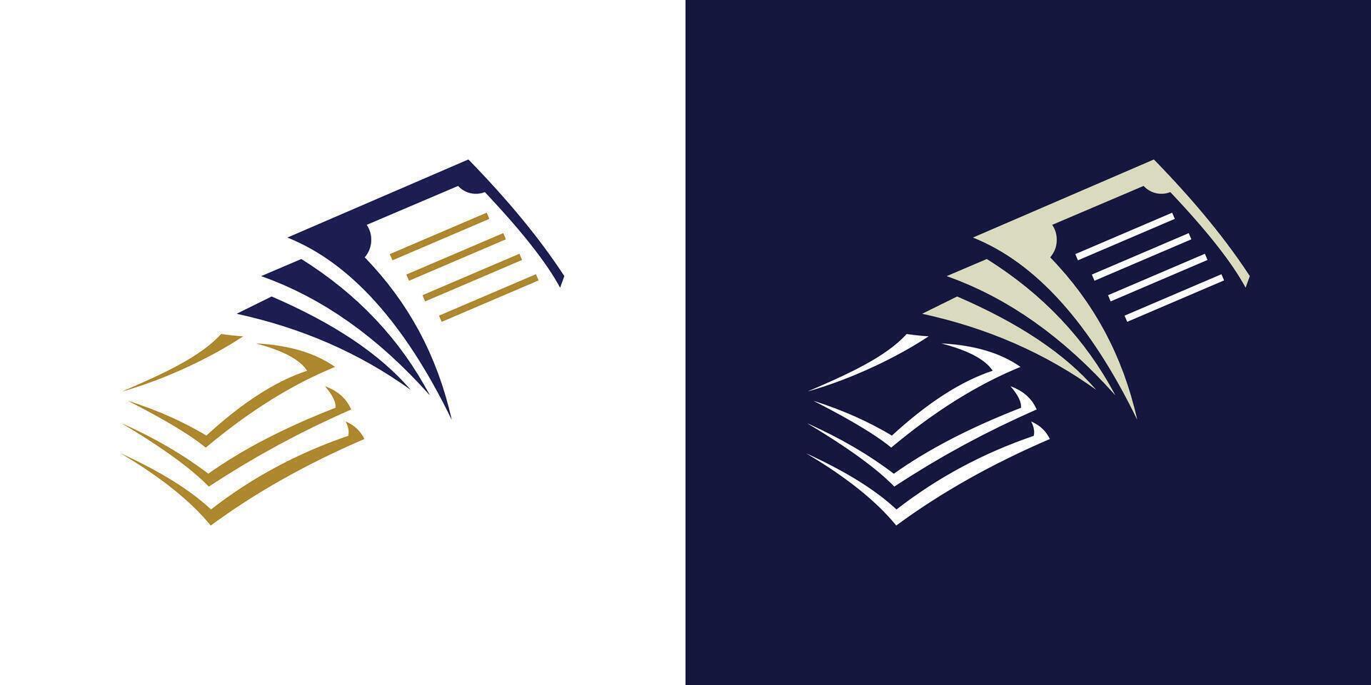 Paper sheet icon logo papers paperwork document isolated design vector