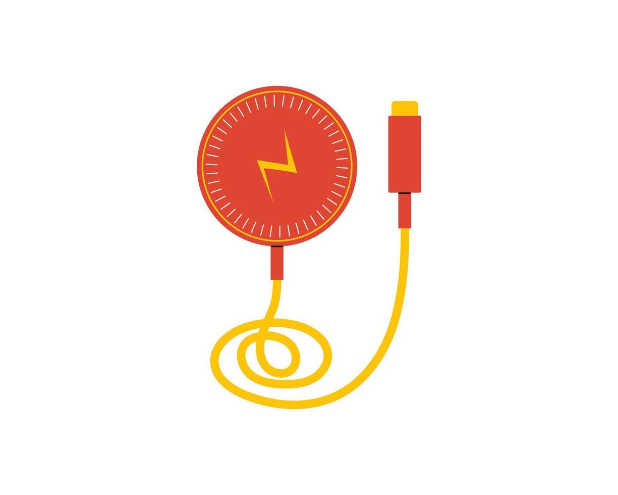 Wireless charger for smartphones and gadgets. accessory for fast charging without cables vector