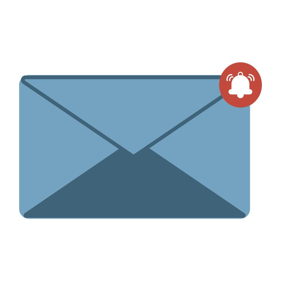 Letter Envelope Icons. Mail, Message notification mail inbox vector
