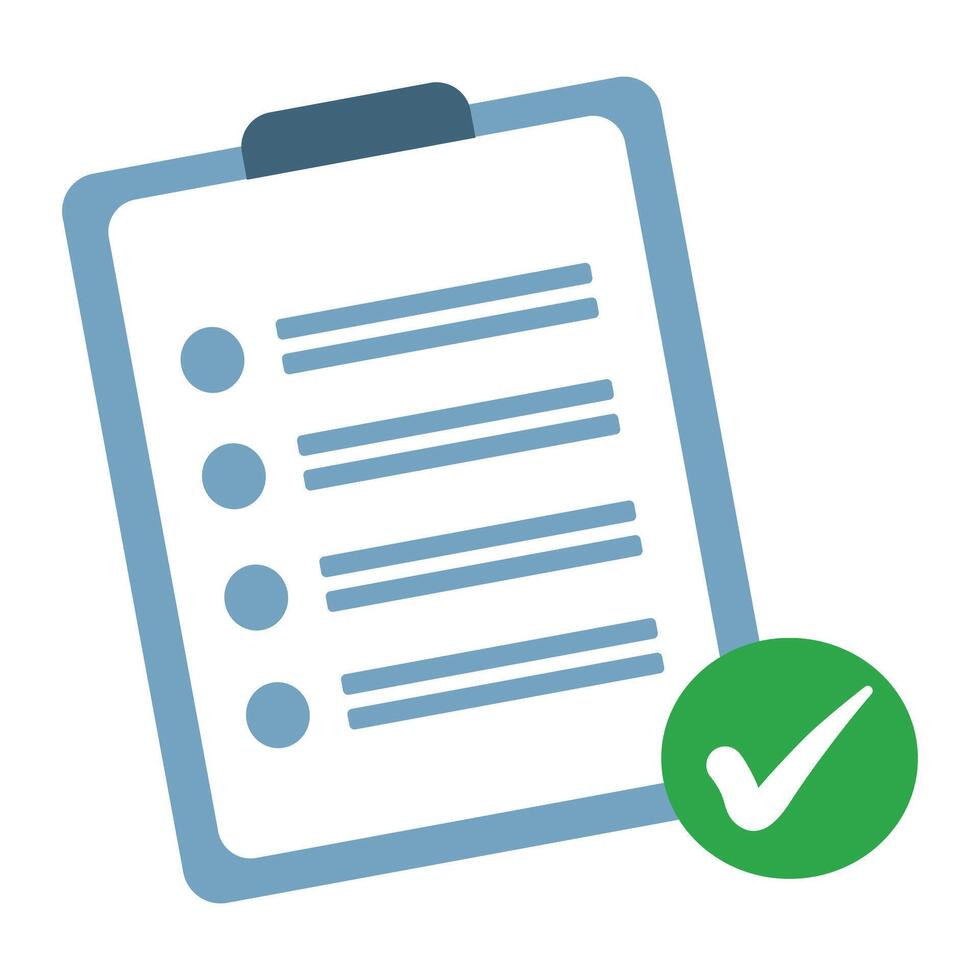 Approved document report. Suitable for business, finance, and office content vector