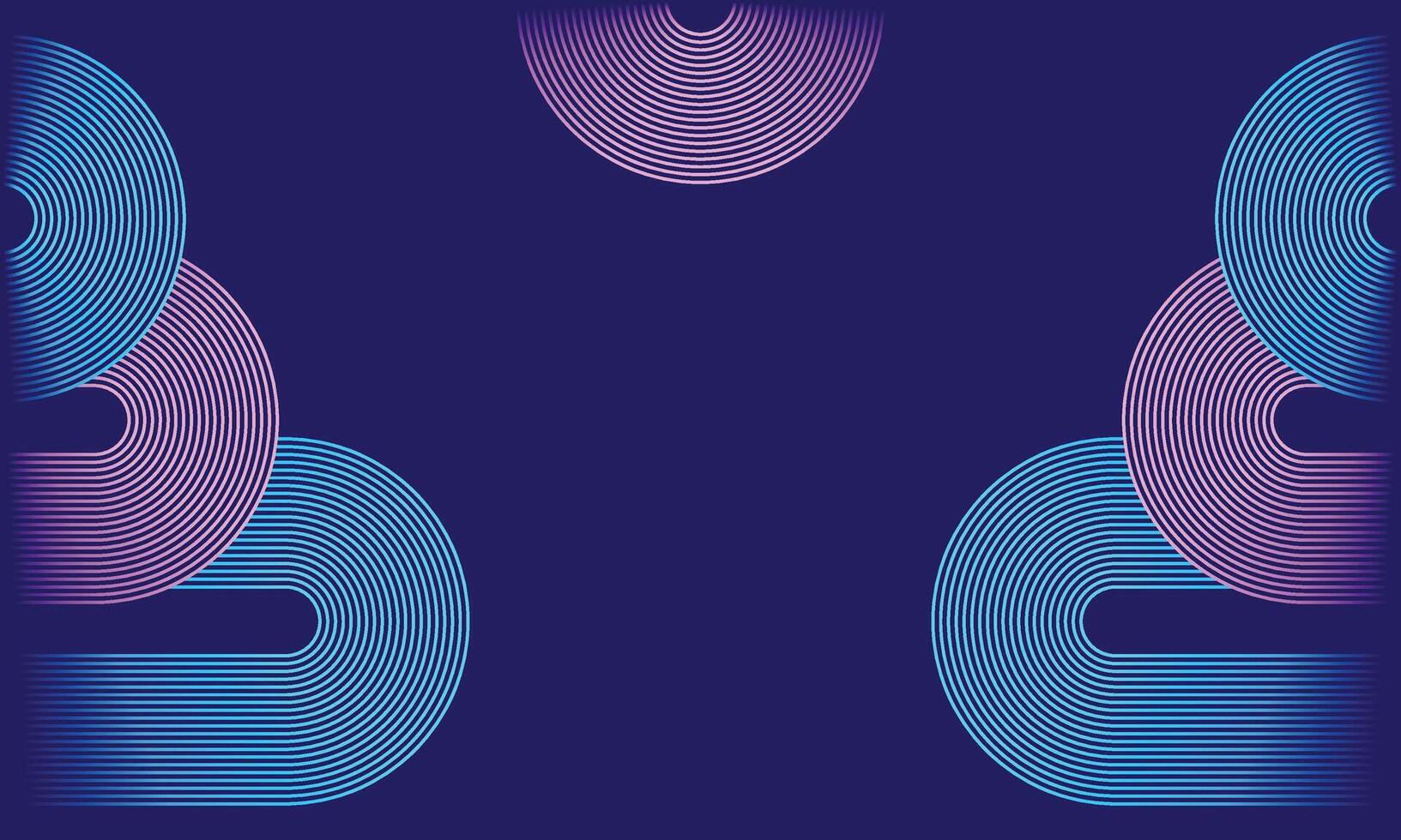 geometric lines background with Modern style and Futuristic technology concept vector