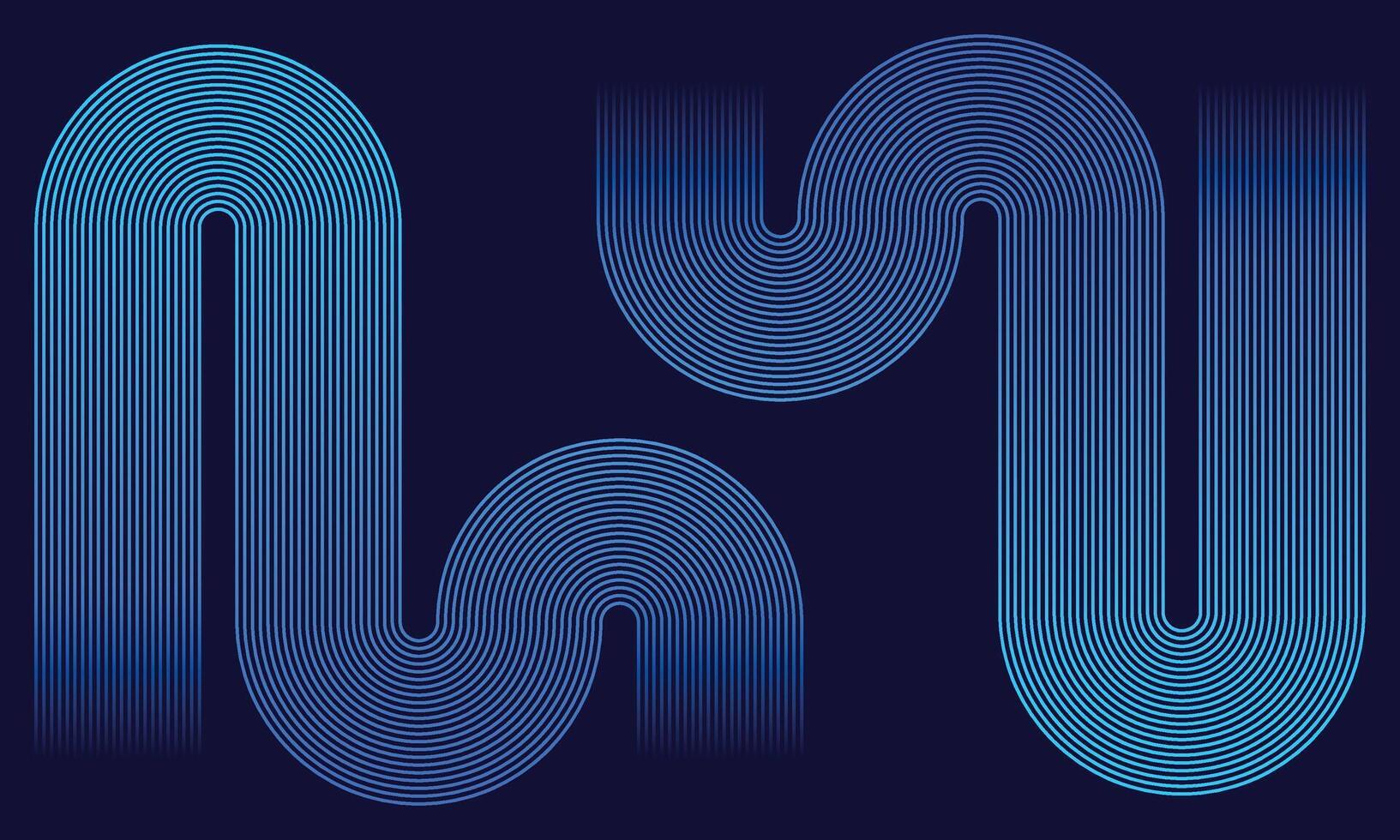 Abstract background geometric lines with Modern style vector