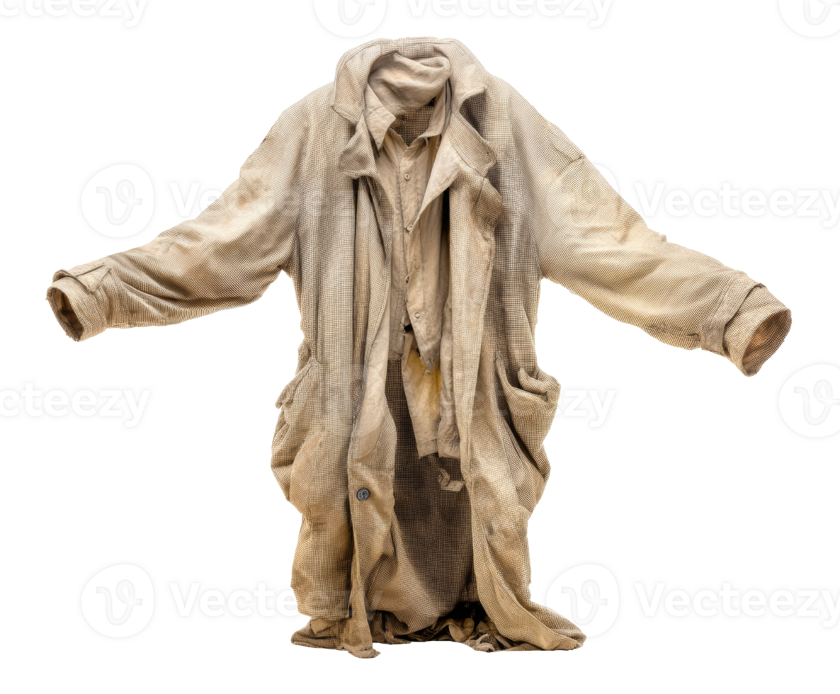 Vintage coat for fashion lovers and collectors on display png