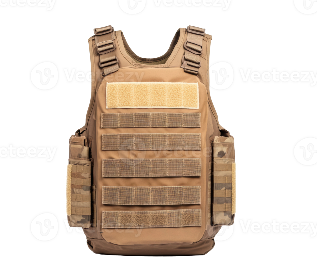 Tactical body armor suitable for outdoor activities and sports png