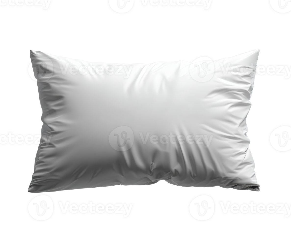Soft and fluffy pillow for comfortable sleep and relaxation png