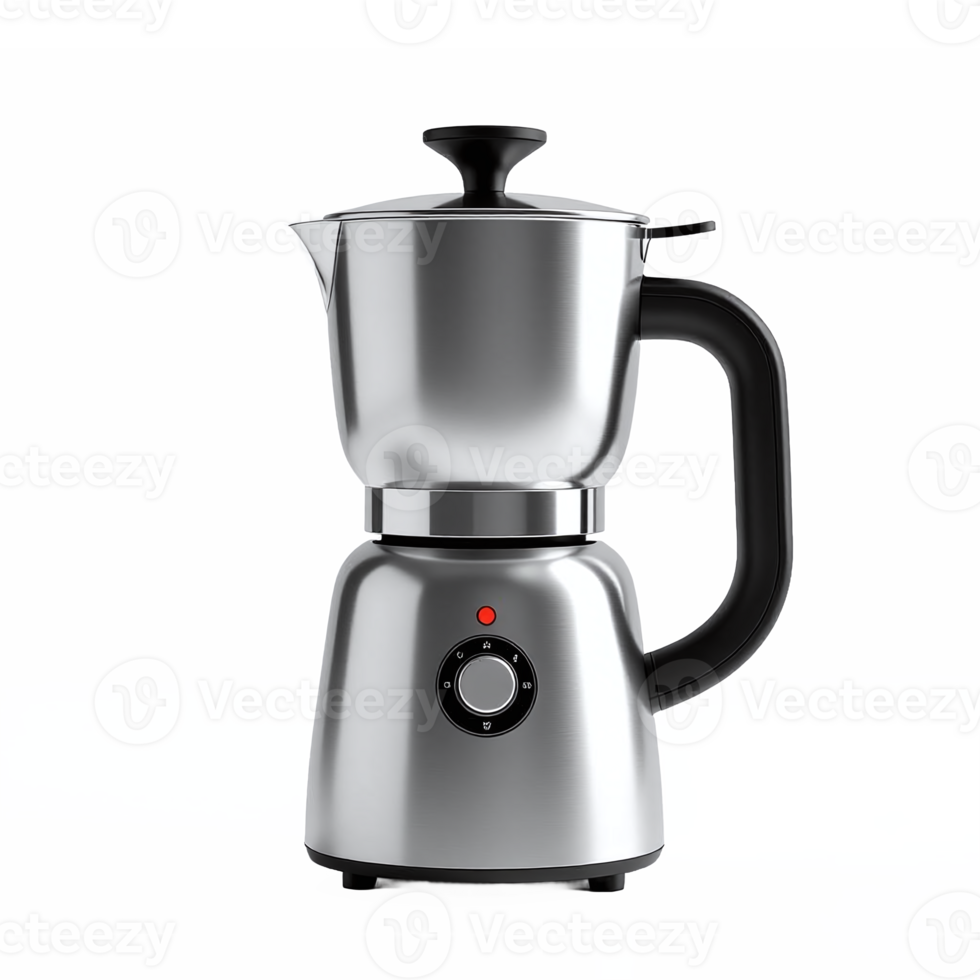 Stainless Steel Coffee Grinder with Glass Hopper and Adjustable Settings for Brew Enthusiasts no background png