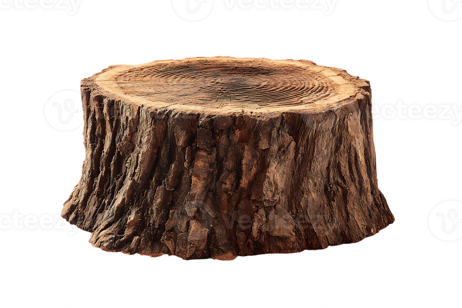 Isolated Tree Stump Transparent Background Image of Nature Wood Design Element Resource png
