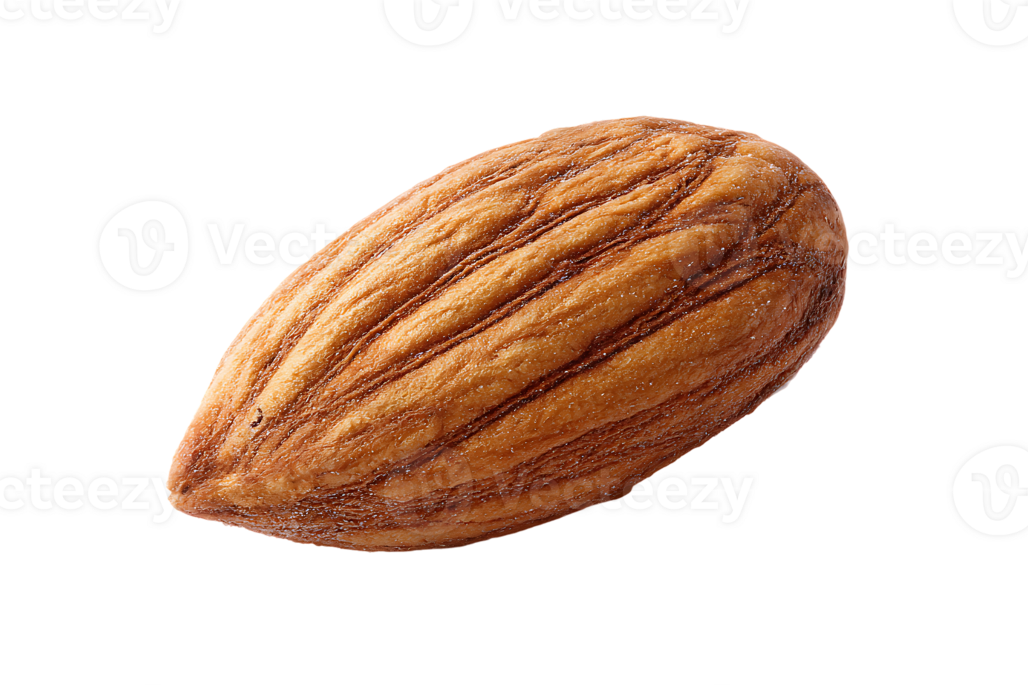 Isolated Delicious Almond Nut on Transparent Background for Healthy Eating and Snacking png