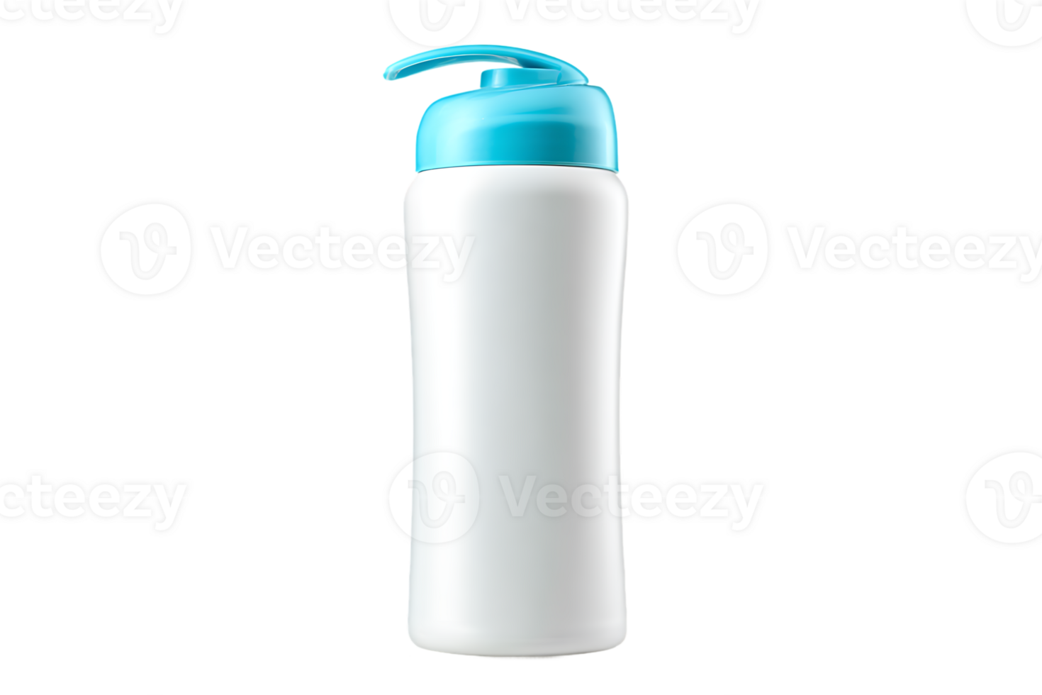 Isolated White and Blue Bottle With Pump Transparent Background Image Stock png