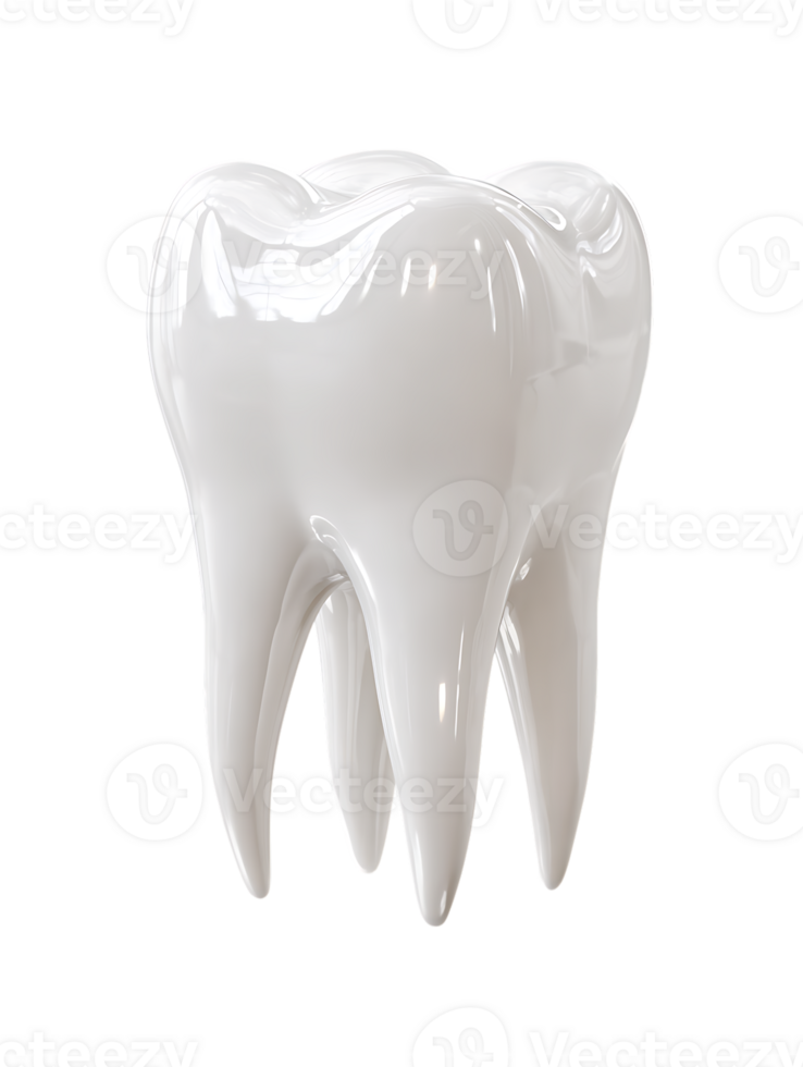A Human Tooth Isolated on Black Background Representing Oral Hygiene And Dental png